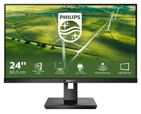 MONITOR PHILIPS LED 23,8" 242B1G/00