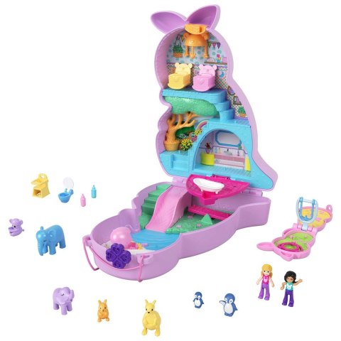 Polly Pocket Kompaktowa torebka Kangurki GKJ63 HKV50 MATTEL