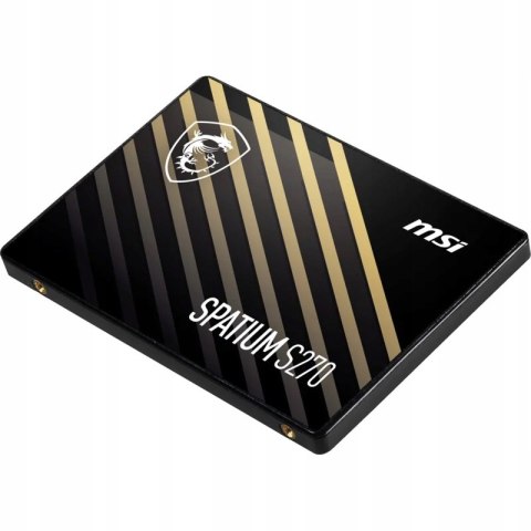 Dysk SSD MSI SPATIUM S270 480GB Spatium (2.5″ /480 GB /SATA /500MB/s /450MB/s)