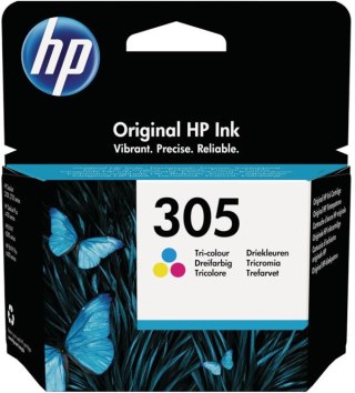 Tusz HP Tusz HP 305 tri-color (3YM60AE) 3YM60AE
