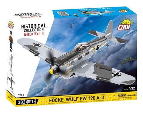 COBI 5741 Historical Collection WWII Focke-Wulf FW 190-A3 382kl