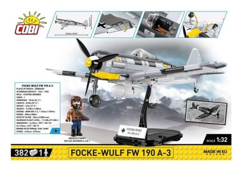 COBI 5741 Historical Collection WWII Focke-Wulf FW 190-A3 382kl