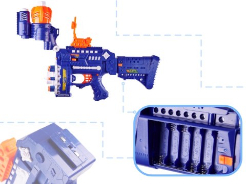 Karabin bębenkowy Blaster + 40 strzałek