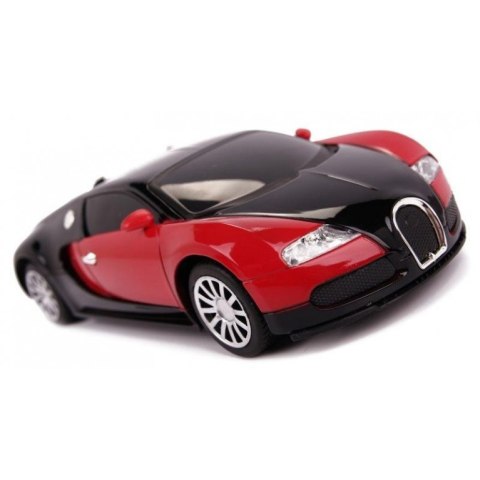 Samochód RC Bugatti Veyron licencja 1:24 czerwony