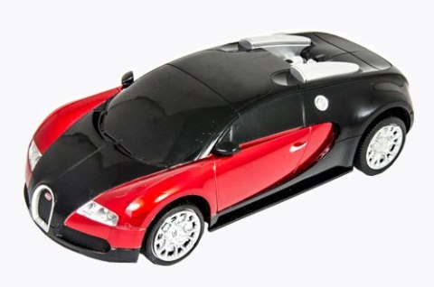 Samochód RC Bugatti Veyron licencja 1:24 czerwony