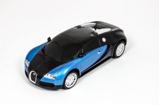 Samochód RC Bugatti Veyron licencja 1:24 niebieski