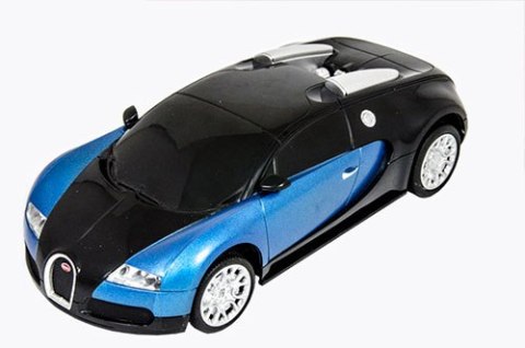 Samochód RC Bugatti Veyron licencja 1:24 niebieski