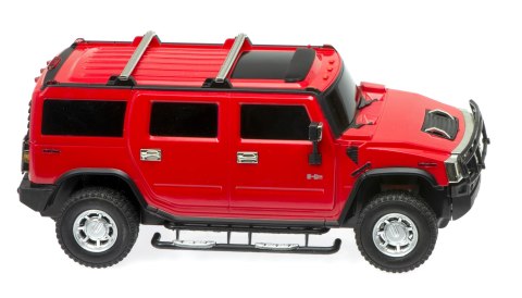 Samochód RC Hummer H2 - licencja 1:24 czerwony