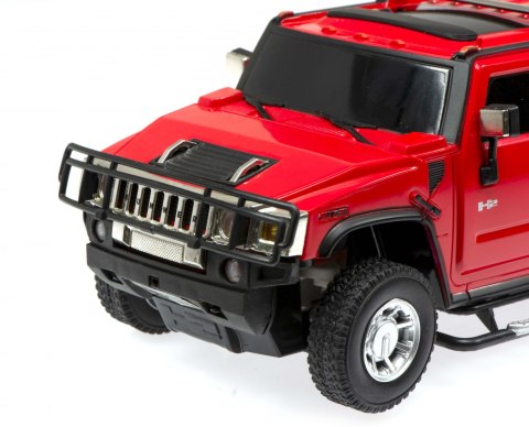 Samochód RC Hummer H2 - licencja 1:24 czerwony