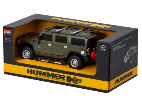 Samochód RC Hummer H2 - licencja 1:24 zielony