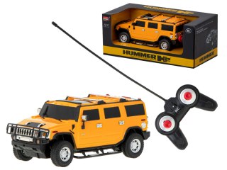 Samochód RC Hummer H2 - licencja 1:24 żółty