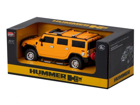 Samochód RC Hummer H2 - licencja 1:24 żółty