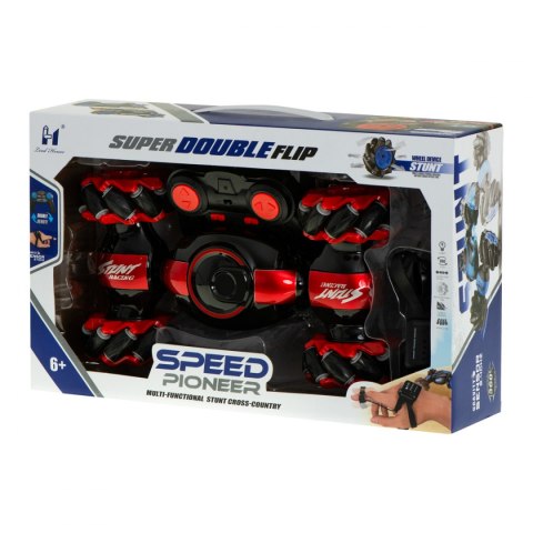 Samochód RC Speed Pioneer Stunt Car 360 niebieski