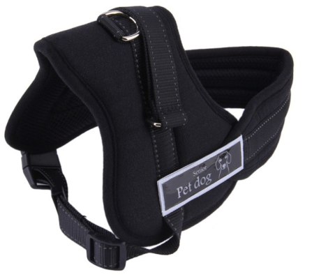 Szelki dla psa mocne XXL 90-120cm Senior Dog czarne