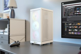 Corsair 2000D RGB Airflow Small Form Factor (SFF) Biały