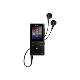 Sony Walkman NW-E394B Odtwarzacz MP3 z radiem FM, 8GB, | Odtwarzacz MP3 z radiem FM | Walkman NW-E394B | Pamięć wewnętrzna 8 GB 