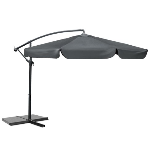 Parasol ogrodowy składany 6 segmentowy 350 cm z pokrowcem Plonos PL-880 Parasol ogrodowy składany 6 segmentowy 350 cm z pokrowcem Plonos PL-880