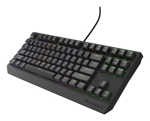 GENESIS Thor 230 TKL klawiatura Gaming USB QWERTY US English Czarny