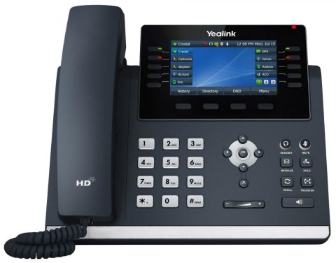 Yealink SIP-T46U telefon VoIP Szary LCD Wi-Fi