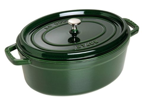 Garnek żeliwny owalny STAUB 40509-365-0 - zielony 5.5 ltr Garnek żeliwny owalny STAUB 40509-365-0 - zielony 5.5 ltr