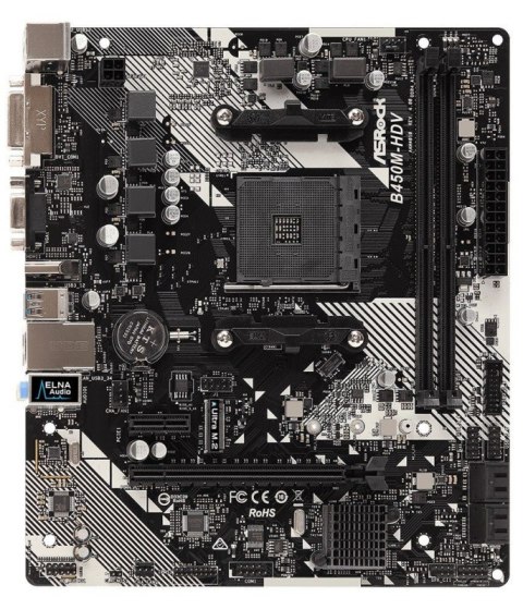 Płyta główna ASROCK B450M-HDV R4.0 Socket AM4 microATX