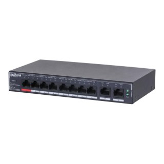 Switch zarządzalny Dahua SG4010P 8x1GbE 2x1GbE uplink PoE 110W