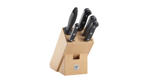 Zestaw noży ZWILLING Gourmet 36131-001-0 (Blok do noży, Nóż x 4, Ostrzałka do noża)