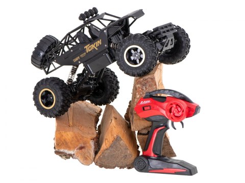 Samochód RC Rock Crawler 1:12 4WD METAL czarny