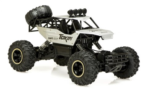 Samochód RC Rock Crawler 1:12 4WD METAL srebrny