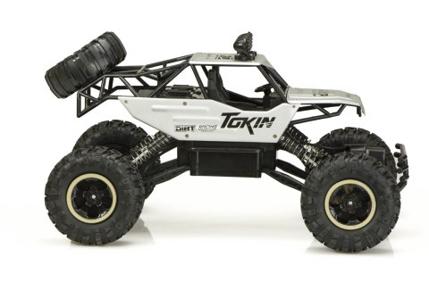 Samochód RC Rock Crawler 1:12 4WD METAL srebrny