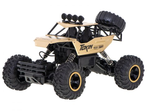 Samochód RC Rock Crawler 1:12 4WD METAL złoty