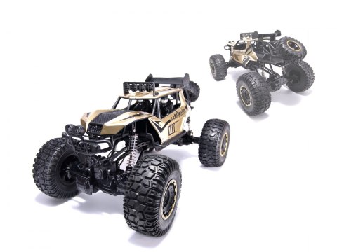 Samochód RC Rock Crawler 2.4GHz 1:8 51cm złoty