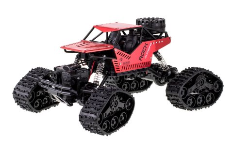 Samochód RC Rock Crawler 4x4 LHC012 auto 2w1 czerwony