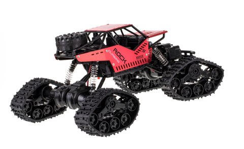 Samochód RC Rock Crawler 4x4 LHC012 auto 2w1 czerwony