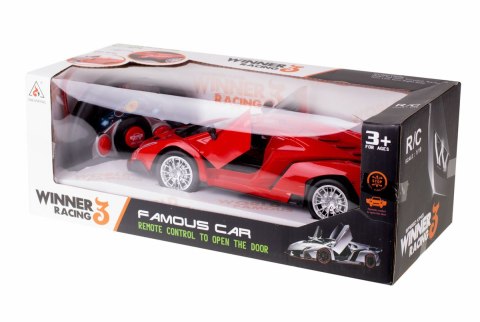 Samochód RC Winner Racing 3 Lamborghini czerwone