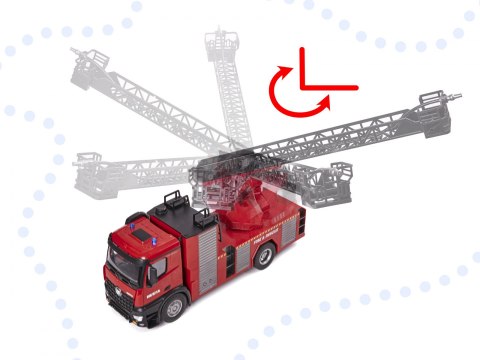 Wóz strażacki RC H-Toys 1561 2,4GHz 1:14