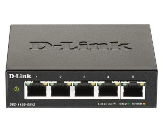 D-Link DGS-1100-05V2/E 5-Port Gigabit Smart Managed