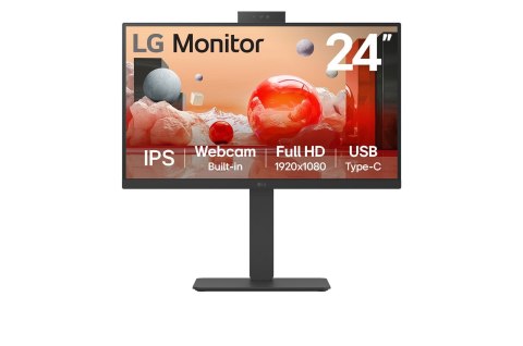 Monitor LG 24" 24BA850-B Full HD HDMI DP DaisyChain IPS 16:9