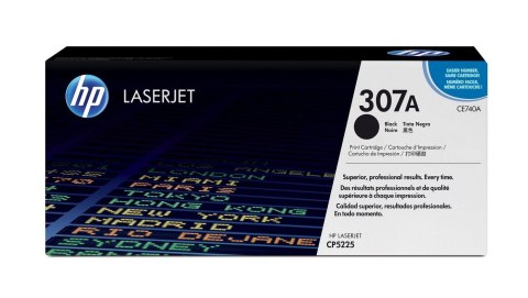 HP 307A oryginalny wkład z czarnym tonerem LaserJet