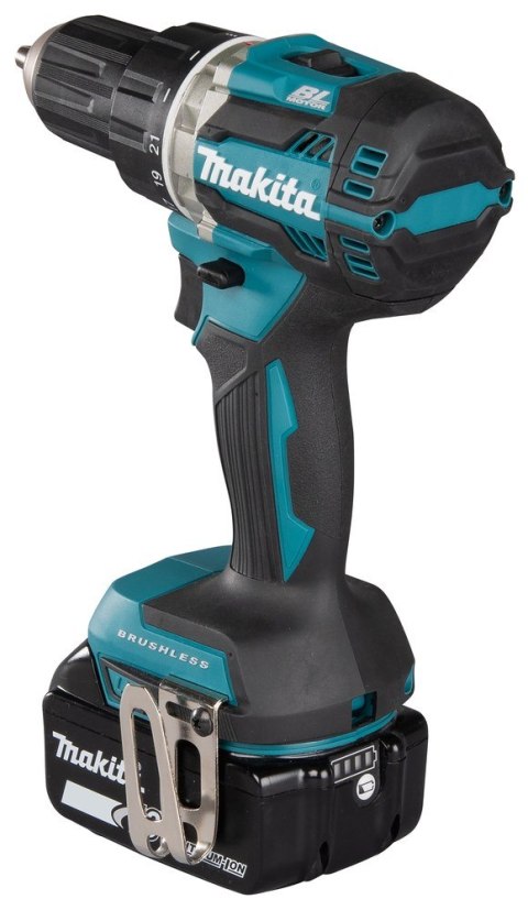 Makita DDF484RFJ wiertło 2000 RPM 1,8 kg Czarny, Niebieski