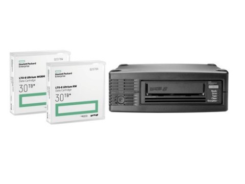 HPE LTO-8 Ultrium 30TB RW Data Cartridge Pusta taśma danych 12 TB 1,26 cm