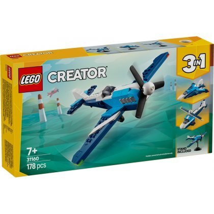 LEGO 31160 CREATOR 3w1 - Statek powietrzny: samolot wyścigowy