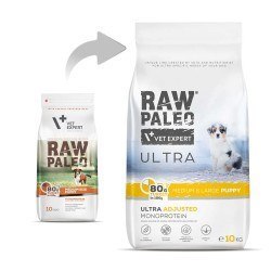 VetExpert Raw Paleo Ultra Turkey Medium&Large Puppy - Karma sucha dla psów - 10kg