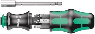 Rękojeść do bitów WERA 1/4" z magnesem + 6 bitów