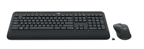 Logitech MK545 ADVANCED Wireless Keyboard and Mouse Combo klawiatura Dołączona myszka Uniwersalne USB QWERTZ Niemiecki Czarny