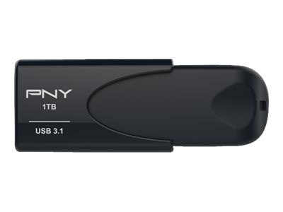 PNY Attaché 4 pamięć USB 1 TB USB Typu-A 3.2 Gen 1 (3.1 Gen 1) Czarny