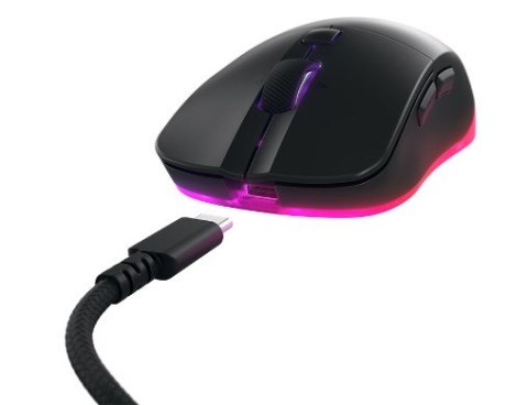 CHERRY XTRFY M50 Wireless myszka Gaming Po prawej stronie RF Wireless + Bluetooth + USB Type-C Optyczny 12000 DPI