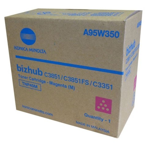 Konica-Minolta Toner TNP-49 A95W350 Magenta Konica-Minolta Toner TNP-49 A95W350 Magenta