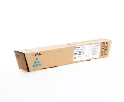 Ricoh Toner 842064 / 841505 MPC 2551 Cyan