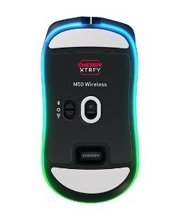 CHERRY XTRFY M50 Wireless myszka Gaming Po prawej stronie RF Wireless + Bluetooth + USB Type-C Optyczny 12000 DPI